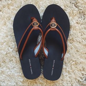 Navy Tommy Hilfiger Sandals